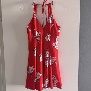 Short Red Summer Dress